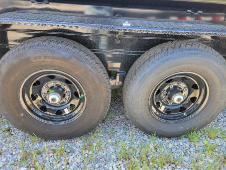 New 2027 Sure-Trac 7x16 HD Low Profile Scissor 14K Dump Trailer