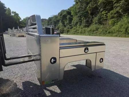 New Martin Truck Bodies Aluminum Gooseneck Service Body SRW 6.5' GMC / Chevy / Ford SMOOTH APPEARANCE