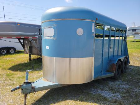 Used 1999 Pro Stock 6x14 Live Stock Trailer
