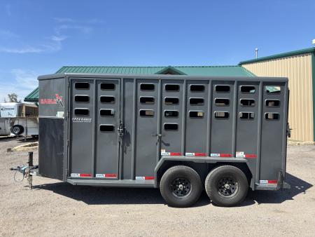Used 2026 Eagle X Trailers 6'8 x16' Livestock Trailer