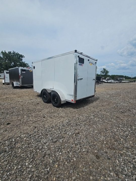 New 6x12 Tandem Axle Cargo / Enclosed Trailer W/ Ramp Door