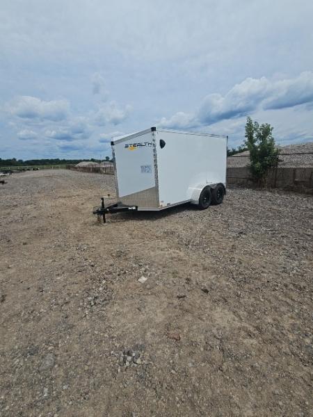 New 6x12 Tandem Axle Cargo / Enclosed Trailer W/ Ramp Door