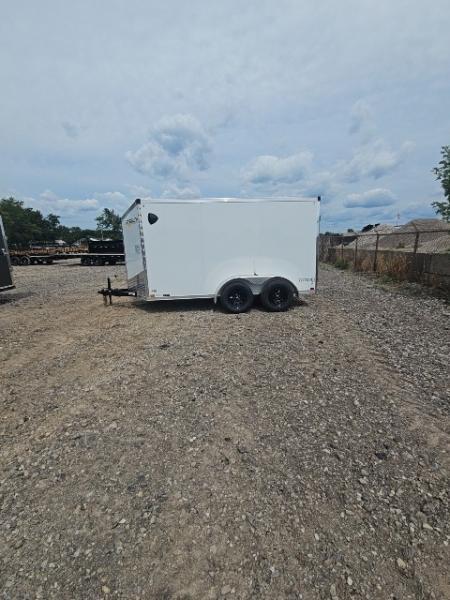 New 6x12 Tandem Axle Cargo / Enclosed Trailer W/ Ramp Door