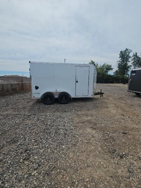 New 6x12 Tandem Axle Cargo / Enclosed Trailer W/ Ramp Door
