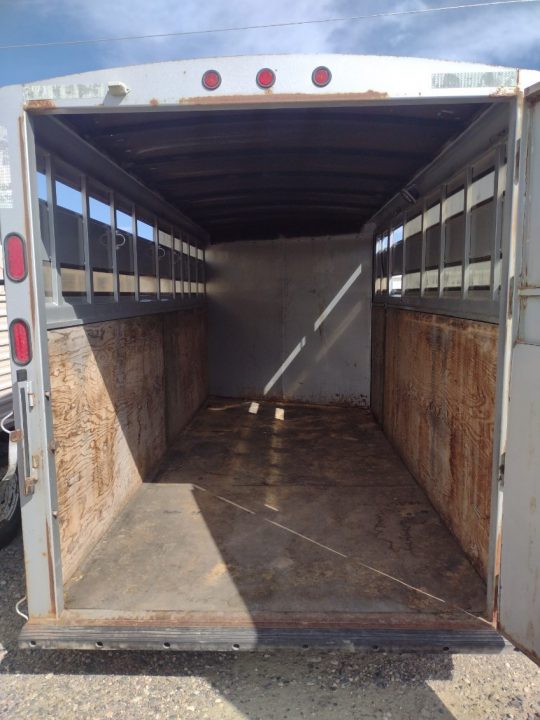 Used 2002 Titan Trailer 18' Combo Stock Trailer