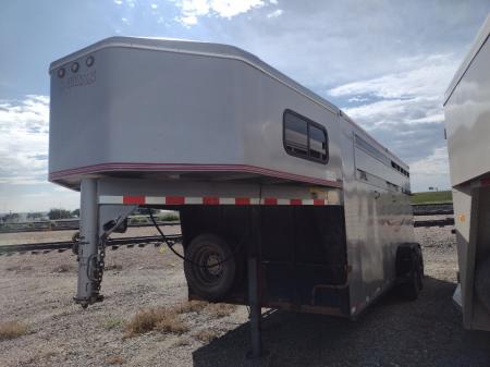 Used 2002 Titan Trailer 18' Combo Stock Trailer