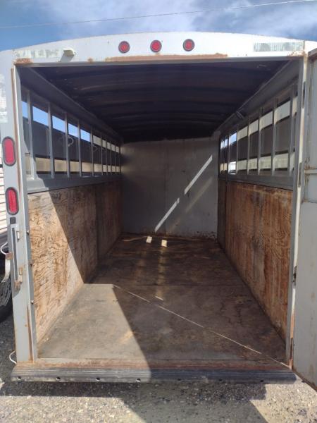 Used 2002 Titan Trailer 18' Combo Stock Trailer