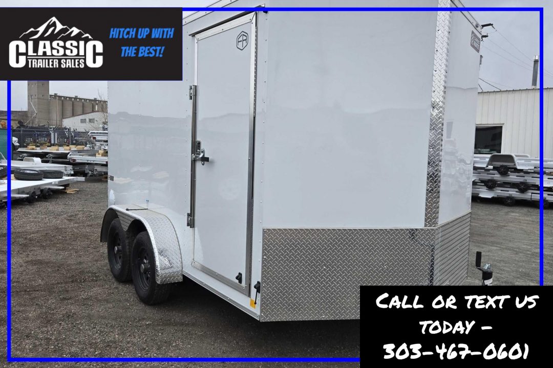 2027 7×12 Enclosed Cargo Trailer