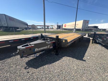 New 2027 Diamond C 25FT PX210 25K - GVWR | Pintle Deckover Trailer