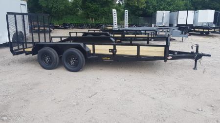 New 2026 MEB 83  x 16' Utility Trailer with Ramp Gate – 7K GVWR