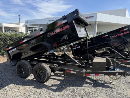 New 2027 RJ Trailers D2 6X10 23 Dump Trailer