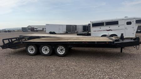 Used 1981 Homemade 20' Flatbedd Flatbed Trailer