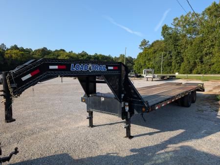 Used 2021 Load Trail Low Profile 28'Gooseneck Deckover Trailer