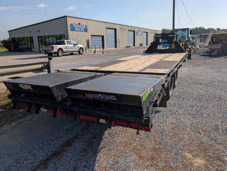 Used 2021 Load Trail Low Profile 28'Gooseneck Deckover Trailer