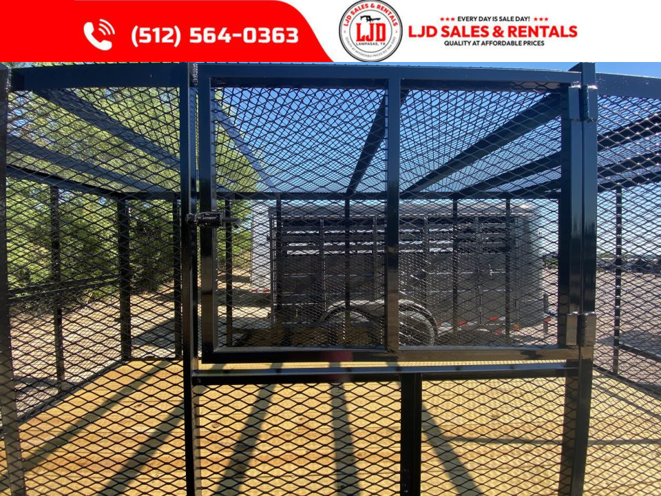 New 2027 Lacosta - 83" x 16' - 6' Walls - Trash - 7K GVWR