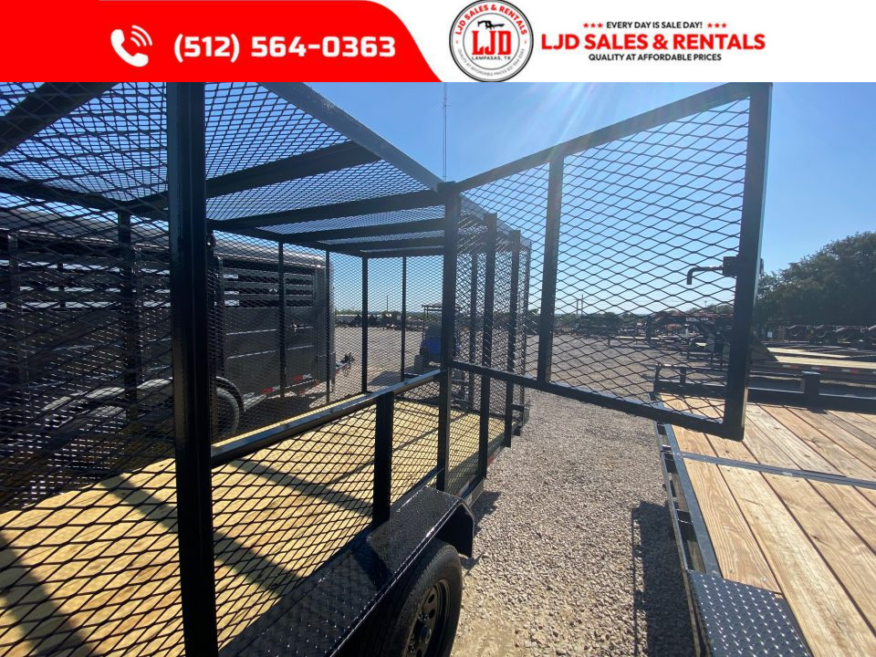 New 2027 Lacosta - 83" x 16' - 6' Walls - Trash - 7K GVWR