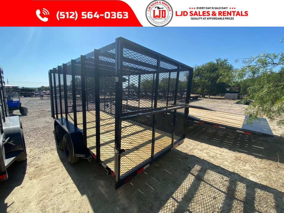 New 2027 Lacosta - 83" x 16' - 6' Walls - Trash - 7K GVWR
