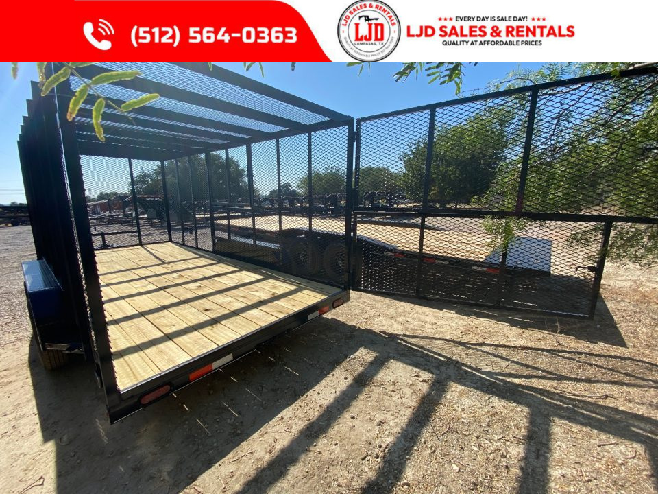 New 2027 Lacosta - 83" x 16' - 6' Walls - Trash - 7K GVWR