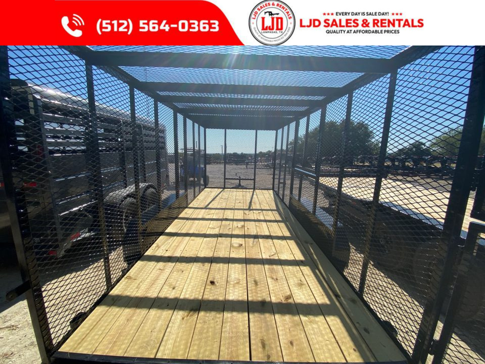 New 2027 Lacosta - 83" x 16' - 6' Walls - Trash - 7K GVWR