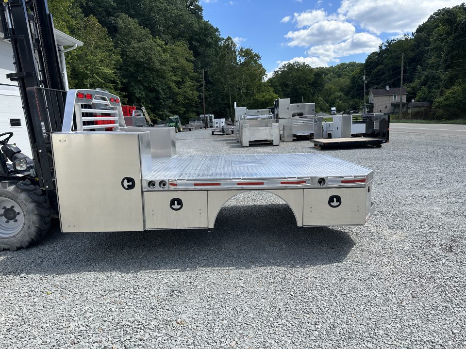 New Martin Truck Bodies 98x136 SBV Flatbed 84" CA DRW (2) Fuel Dishes