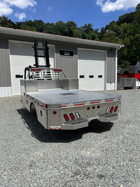 New Martin Truck Bodies 98x136 SBV Flatbed 84" CA DRW (2) Fuel Dishes