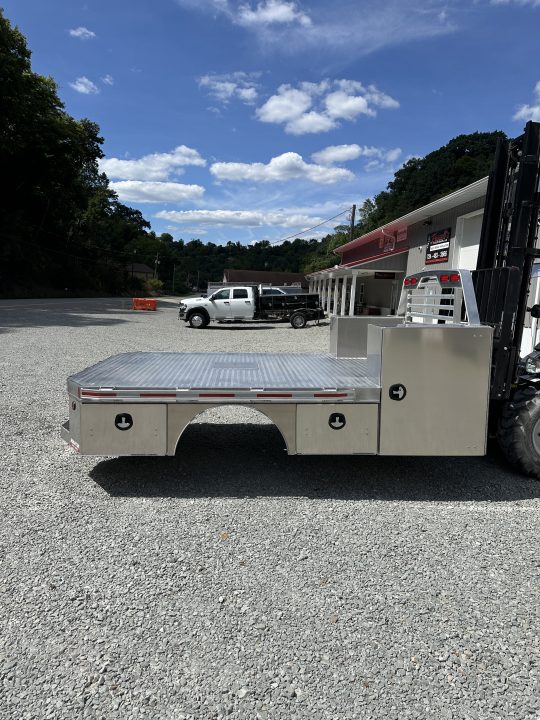 New Martin Truck Bodies 98x136 SBV Flatbed 84" CA DRW (2) Fuel Dishes