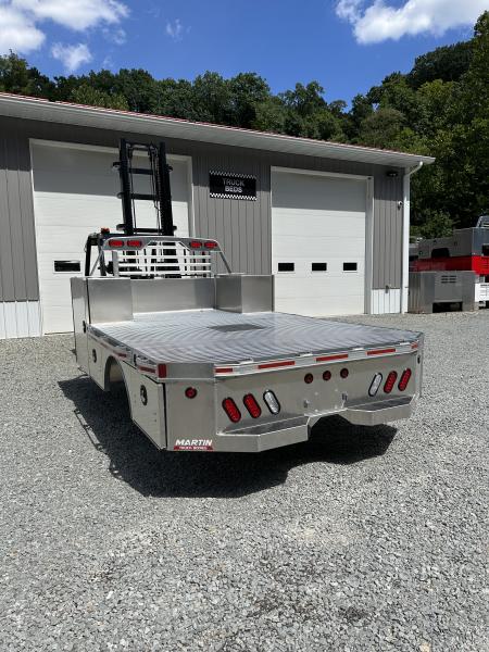 New Martin Truck Bodies 98x136 SBV Flatbed 84" CA DRW (2) Fuel Dishes