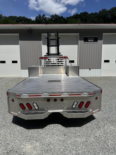 New Martin Truck Bodies 98x136 SBV Flatbed 84" CA DRW (2) Fuel Dishes
