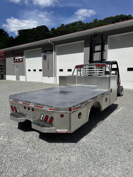 New Martin Truck Bodies 98x136 SBV Flatbed 84" CA DRW (2) Fuel Dishes
