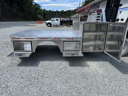 New Martin Truck Bodies 98x136 SBV Flatbed 84  CA DRW (2) Fuel Dishes