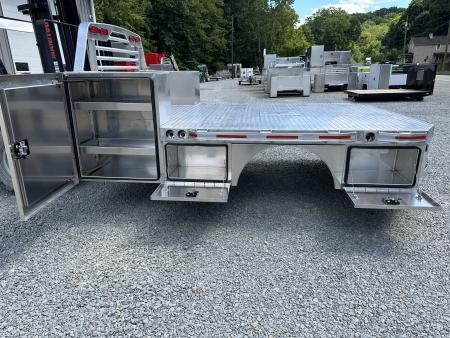New Martin Truck Bodies 98x136 SBV Flatbed 84" CA DRW (2) Fuel Dishes