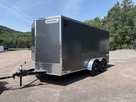 New 2027 Haulmark Passport 7x14 7K 6'6" Interior Height Cargo / Enclosed Trailer with Ramp Door