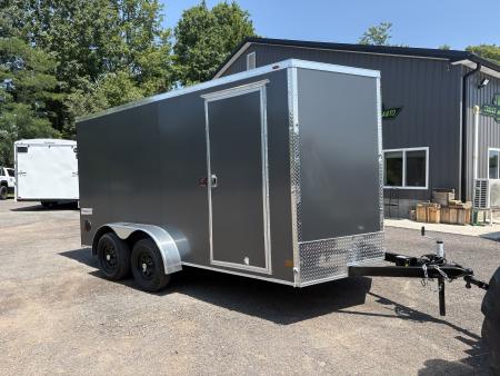 New 2027 Haulmark Passport 7x14 7K 6'6" Interior Height Cargo / Enclosed Trailer with Ramp Door