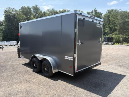 New 2027 Haulmark Passport 7x14 7K 6'6" Interior Height Cargo / Enclosed Trailer with Ramp Door