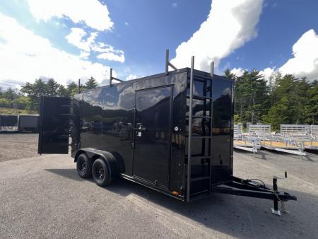 New 2027 Spartan 7X14 +2ft V-nose /7' interior height / .080 Polycore/ Contractor Package / Walkable-Roof/ Blackout Pack. - 7000GVW
