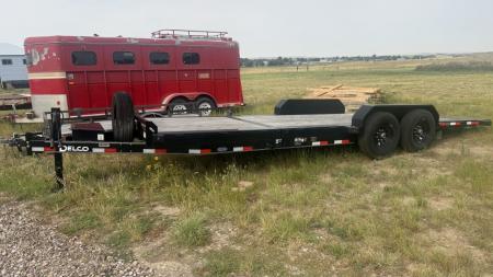 Used 2024 Delco 14K Tilt Trailer 22'