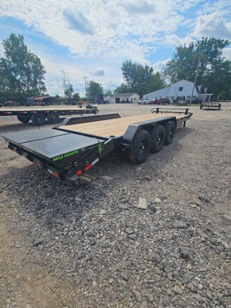 New 2027 Load Trail 24' Equipment Trailer Axle W/Max Ramps