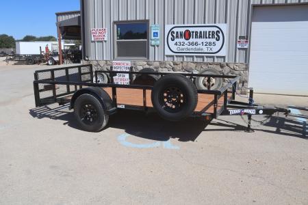 New 2026 Texas Bragg Trailers 6'X12' Pipe Top Utility Trailer