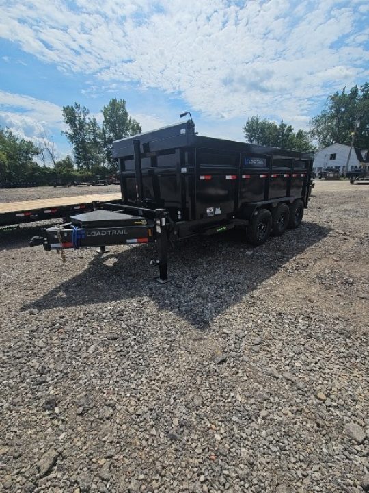 New 🔥 16' Load Trail Dump Trailer – 48" Sides – Telescopic Cylinder 21K 🔥