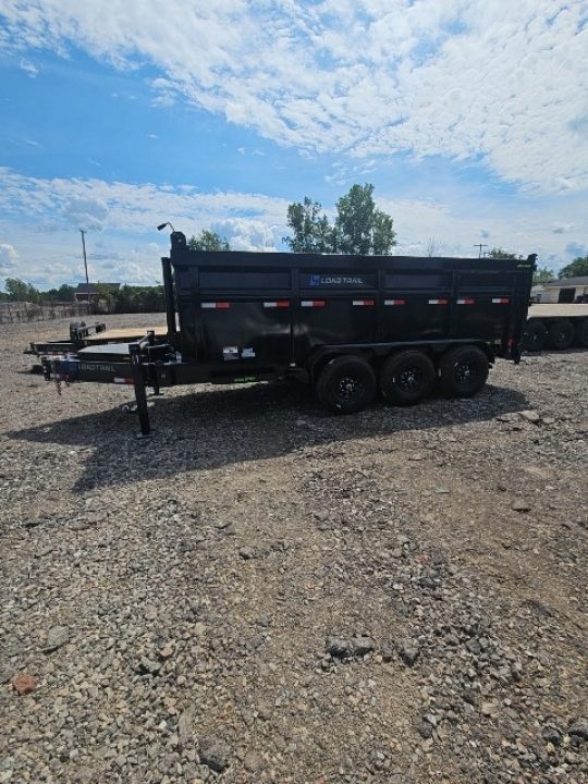 New 🔥 16' Load Trail Dump Trailer – 48" Sides – Telescopic Cylinder 21K 🔥