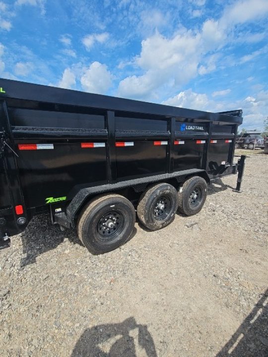 New 🔥 16' Load Trail Dump Trailer – 48" Sides – Telescopic Cylinder 21K 🔥