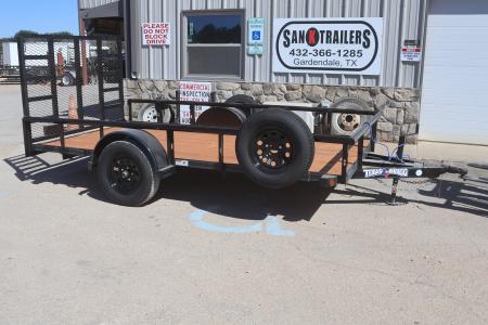 New 2026 Texas Bragg Trailers 6'X12' Pipe Top Utility Trailer