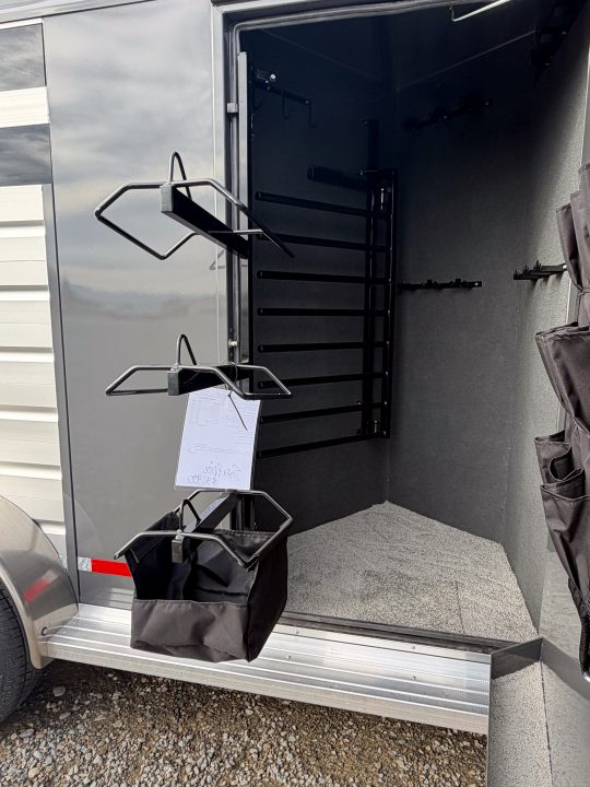 New 2026 Trails West 17' SANTA FE Living Quarter Stock / Stock Combo Trailer