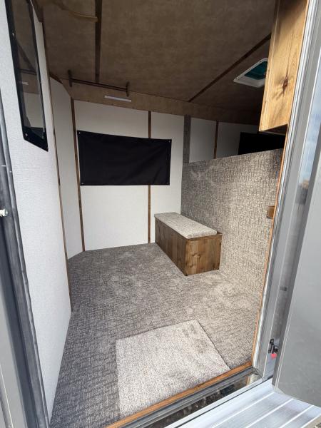 New 2026 Trails West 17' SANTA FE Living Quarter Stock / Stock Combo Trailer
