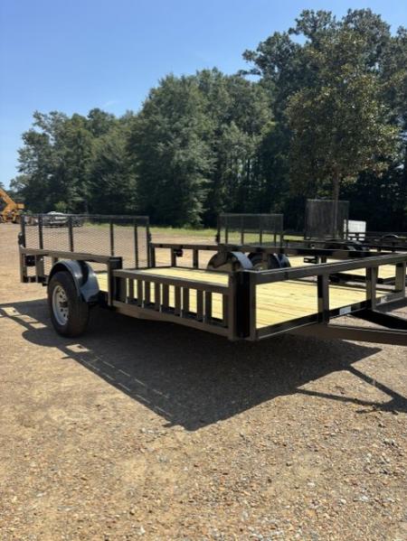 New 2026 Other 6'10''x14' Single Axle Tube top with Side Ramps Utility Trailer
