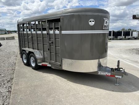 New 2027 CornPro SB 16 7H Stock Trailer