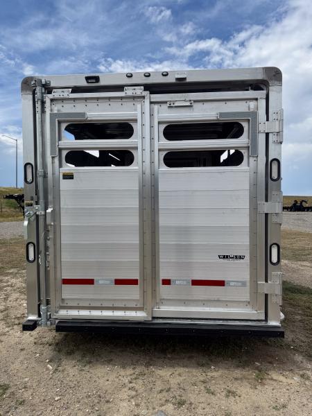 New 2027 Wilson Trailer Company 14' BP RANCH HAND Stock Trailer