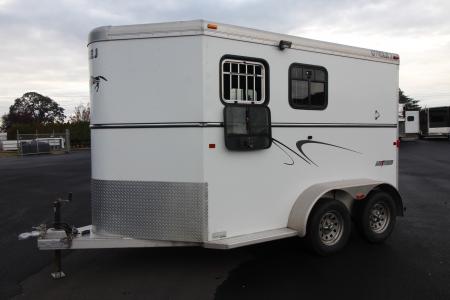 Used 2010 Circle J Lightning 2 Horse Trailer