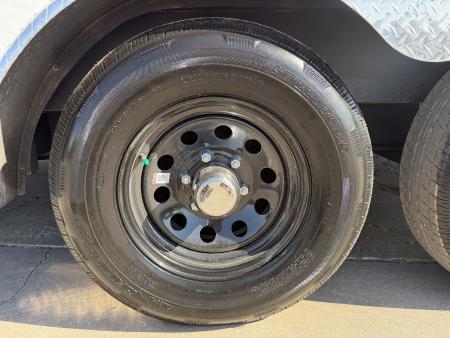 New #056552 2027 FOREST RIVER TA3 7 X 16 TANDEM AXLE 10K ENCLOSED W/ REAR RAMP DOOR