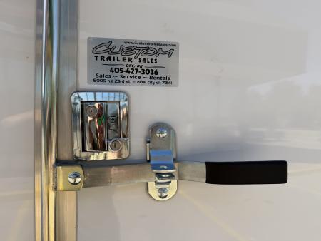 New #056552 2027 FOREST RIVER TA3 7 X 16 TANDEM AXLE 10K ENCLOSED W/ REAR RAMP DOOR
